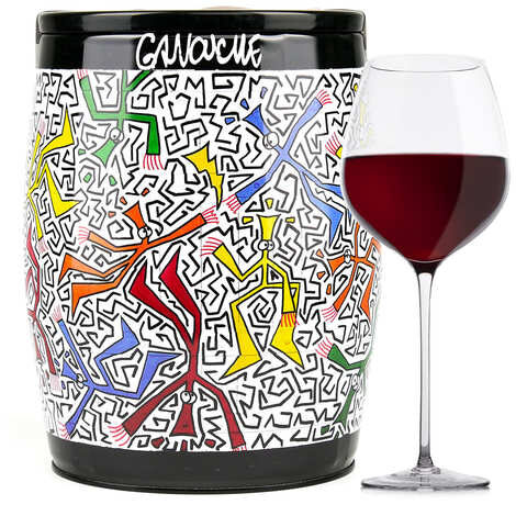 Bib'Art Ganouche Rotwein Le Benjamin de Puech Haut