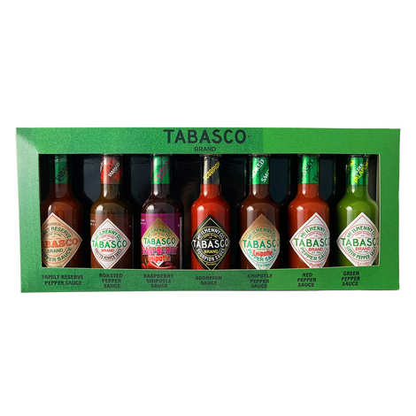 Tabasco-Geschenkset „Special Selection“ – 7 Geschmacksrichtungen x 150 ml