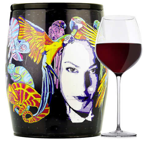 Bib'Art B.Ax Rotwein Le Benjamin de Puech Haut