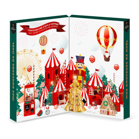 Andresy Adventskalender mit Konfitüren und Brotaufstrichen (Der Kalender)