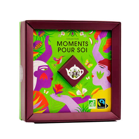 Moments for Yourself-Boxset mit 32 Beuteln Bio-Tees und Aufgüssen – 4 Mischungen (Box mit 32 Beuteln (58 g))
