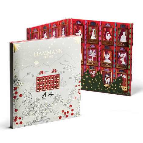 Dammann Teas x Arnold d'Alger Adventskalender (25 Beutel)