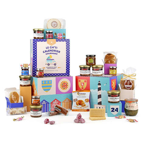 Le Ch'ti Gourmet-Adventskalender (Der Gourmet-Kalender)