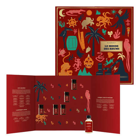 Academy II Adventskalender Die Welt der Rums (25 Mignonette-Kalender x 2cl)
