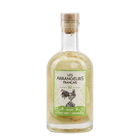 Bio-Rum mit Limette und Ingwer, 32 % (35-cl-Flasche)