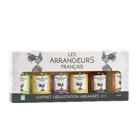 Französisches Verkostungsset für aromatischen Rum und Armagnac – 6 Bio-Rumsorten und Armagnacs (Box mit 6 Mignonette-Fläschchen (5 cl))