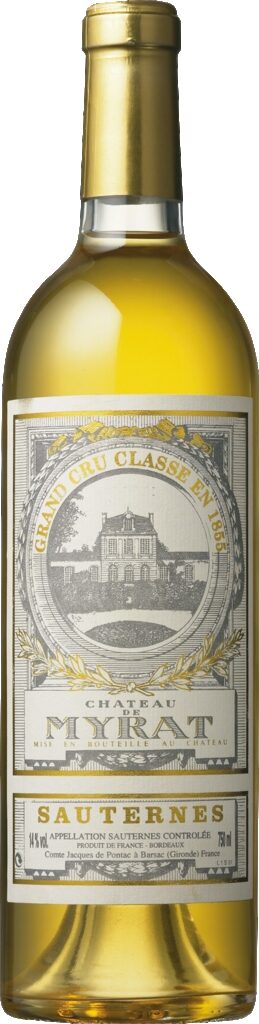 Château de Myrat - Cru Classe 2016 Sauternes - aoc