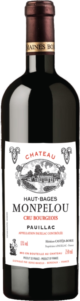 Château Haut Bages Monpelou 2013 Pauillac - aoc