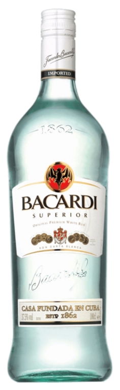 Rum Bacardi Carta Blanca Kuba