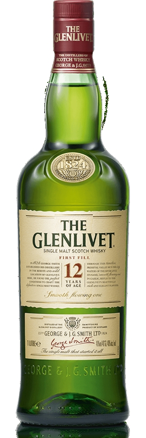 Whisky Glenlivet 12 Ans