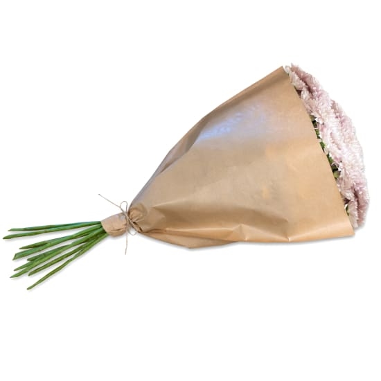 Bündel rosa Chrysanthemen