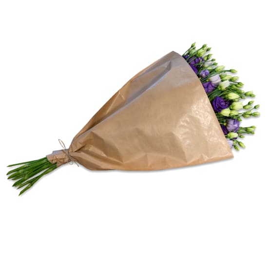 Bündel violetter Lisianthus
