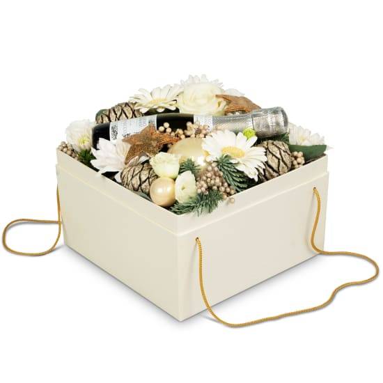 Flowerbox «Einsiedeln» (20 cm) mit Prosecco Albino Armani DOC (20 cl)