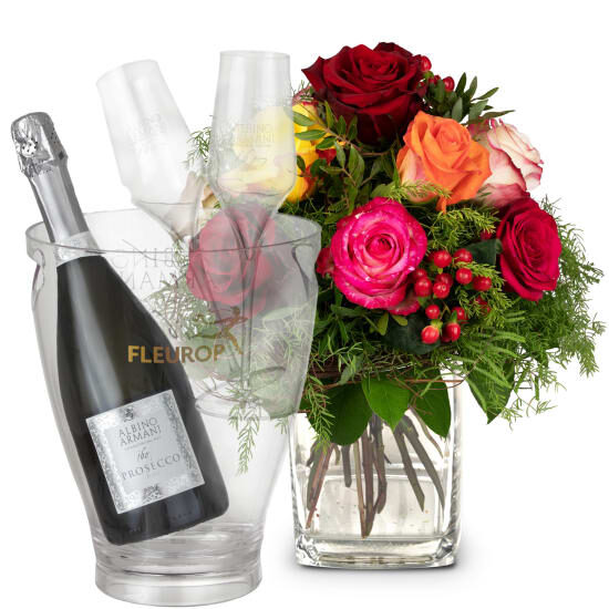 Rosenzauber mit Prosecco Albino Armani Doc (Minimum)