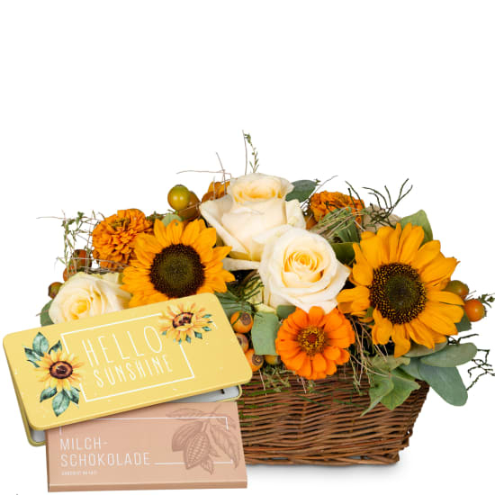 Verzauberung der Natur mit Munz Tafel Schokolade «Hello Sunshine» (Minimum)