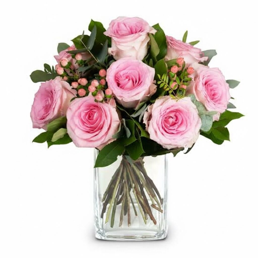 Blumenstrauß „Rosenglück“ mit Fairtrade-Rosen von Max Havelaar (Mindestbestellmenge)