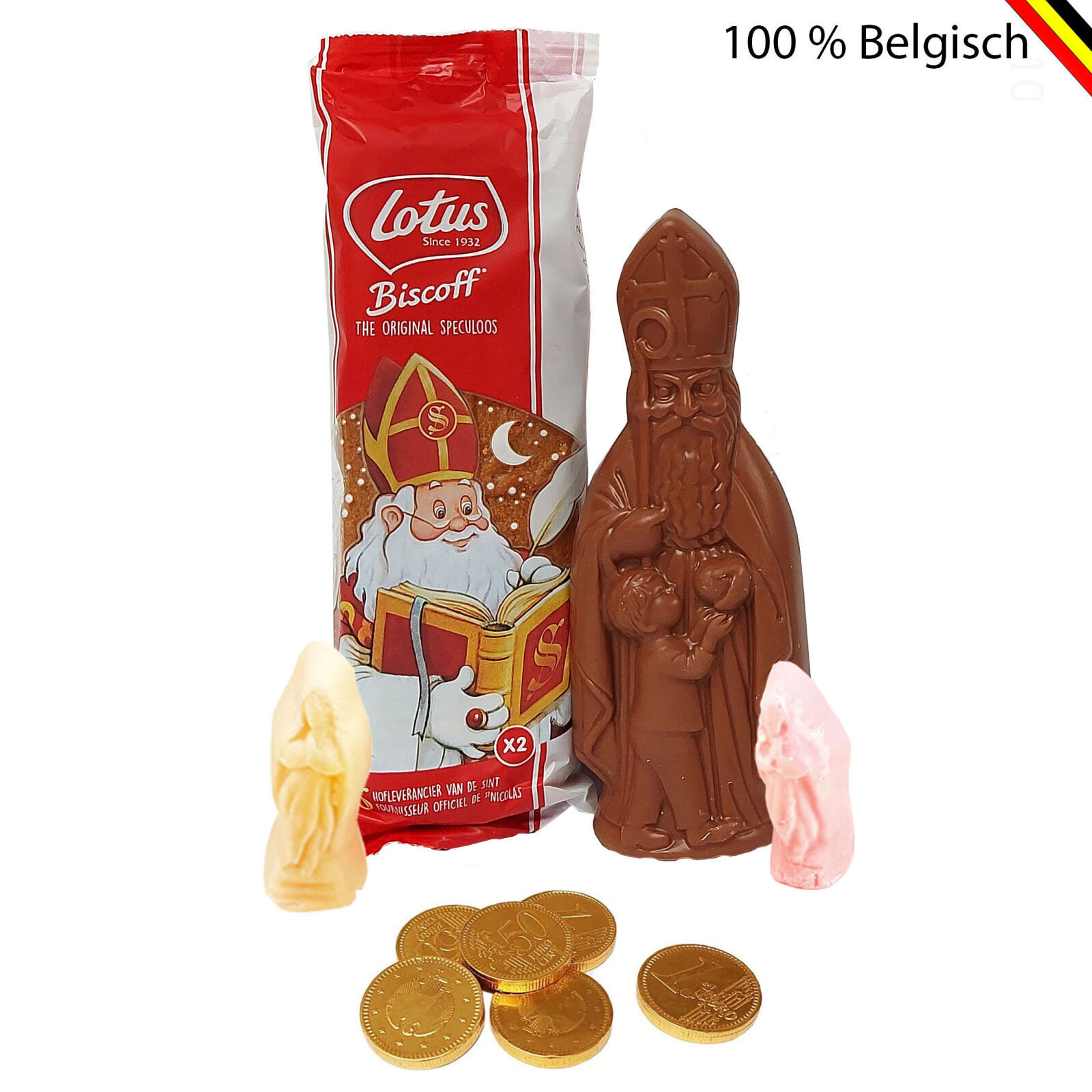 Schönes Weihnachtsmann-Paket als Sinterklaas-Geschenk 2023