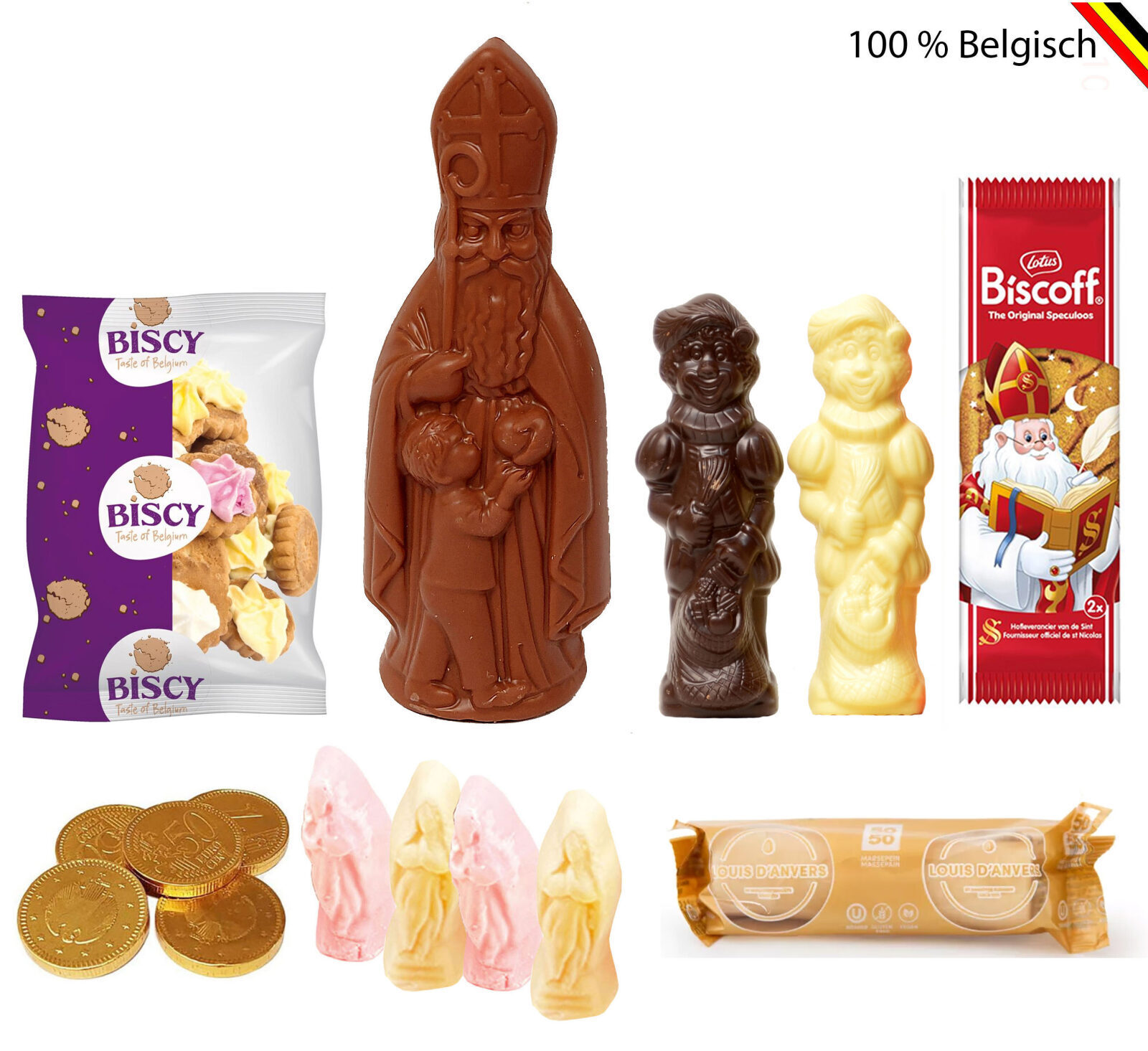 Riesen leckeres Nikolauspaket mit Marzipan
