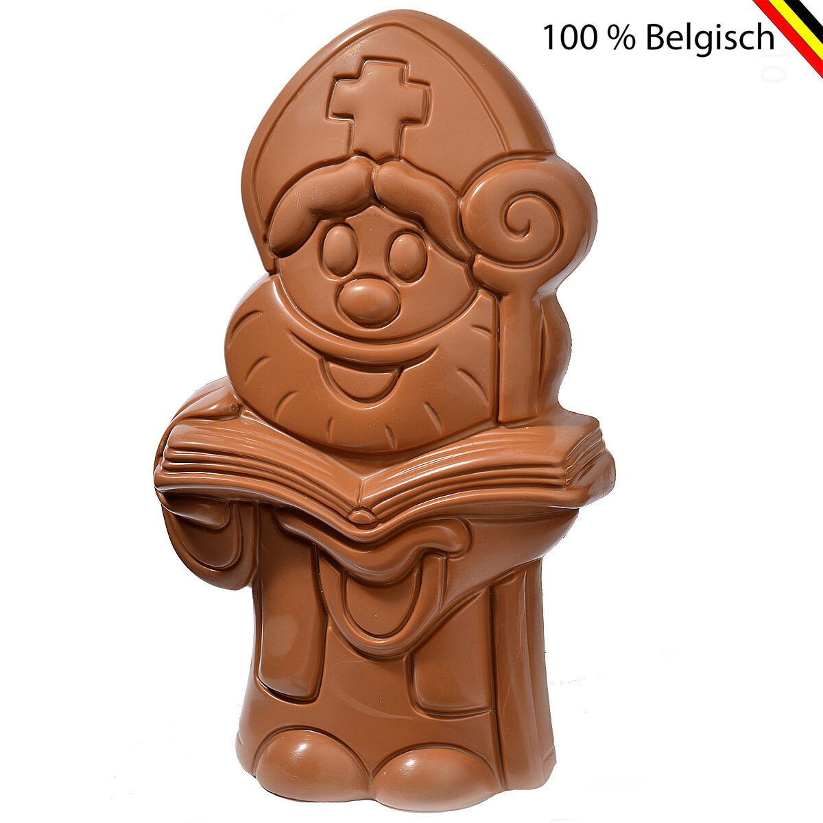 Callebaut Chocolate Saint mit Buch und Stab