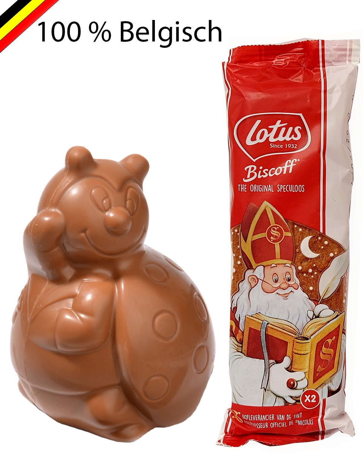 Niedlicher Marienkäfer und Spekulatius